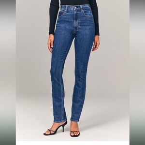 Abercrombie 90s Slim Straight Ultra High Rise - Size 27